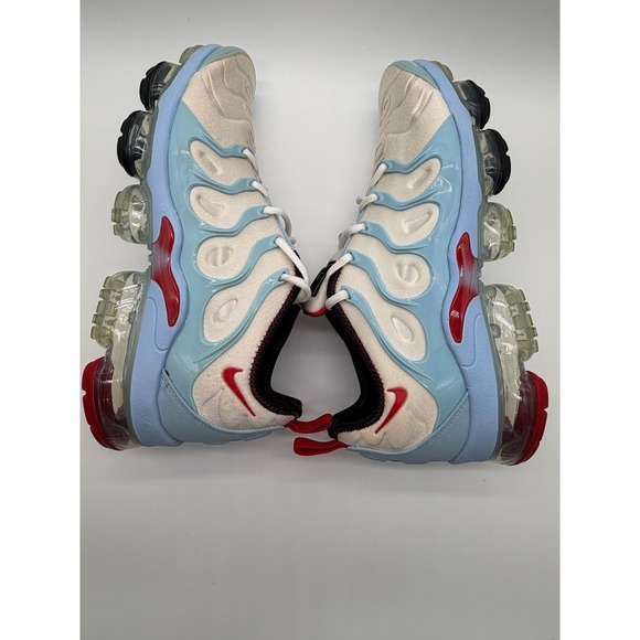Nike Air VaporMax Plus Chicago White Red Blue Men's Size 10 Used 0067 - Picture 4 of 12
